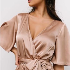 Kensington Satin Maxi Dress